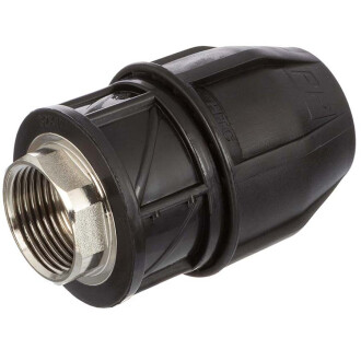 Adattatore raccordo a compressione x filetto femmina in ottone