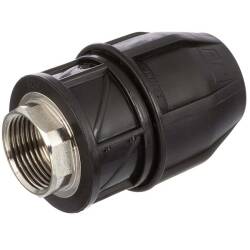 Adattatore raccordo a compressione x filetto femmina in ottone