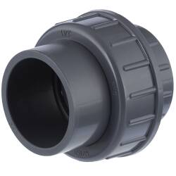 U-PVC solvent union x female thread