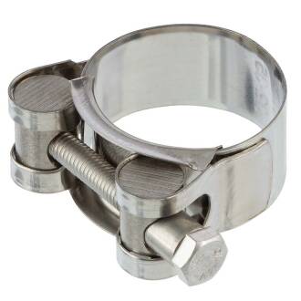 Gelenkbolzenschelle Panzerschelle W5 Edelstahl V4A salzwasserbeständig 35 - 38mm