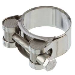 Gelenkbolzenschelle Panzerschelle W5 Edelstahl V4A salzwasserbest&auml;ndig 35 - 38mm