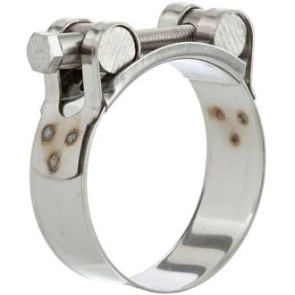 Gelenkbolzenschelle Panzerschelle W5 Edelstahl V4A salzwasserbeständig 44 - 47mm