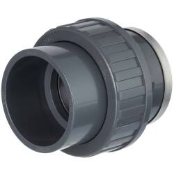 U-PVC solvent union x female thread reinforced