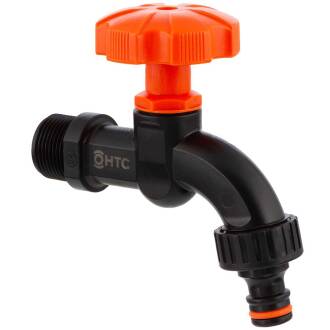 Kunststofft Wasserhahn 3/4" x 3/4" (QuickConnector)