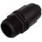 Screw connector for dripline/supply pipe 16 mm x 3/4" male thread