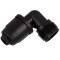 Raccordo a vite per tubo di gocciolamento/alimentazione gomito 90° 16 mm x 3/4" filettato maschio