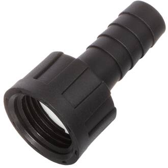 PP hose tail with female thread and nut