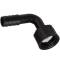 PP elbow 90° hose tail with female thread and nut