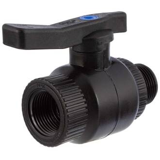 PP Kugelhahn Messingkugel Innen- x Aussengewinde 1"