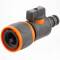 2-Wege Absperrhahn QuickConnector Muffe x Stecker