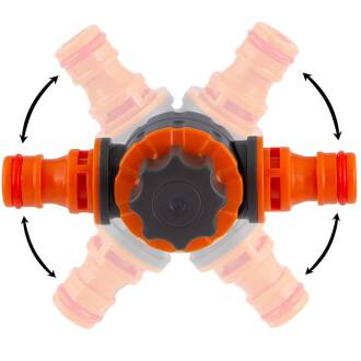 Y manifold with spigot