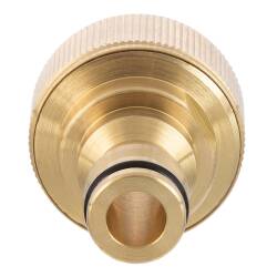 Messing Schnellkupplung Stecker x Schlauchverschraubung