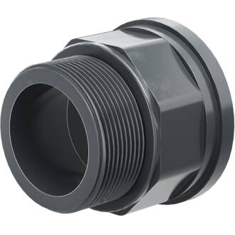 PVC-U Union Insert Part – Male Thread HTC 2" to 1 1/4"