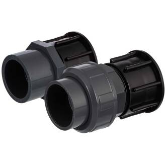 IBC Container Anschluss S60x6 auf Klebeanschluss