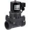 HTC PVC-U Magnetventil 220V AC, 2fach Innengewinde 2"