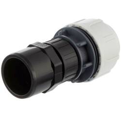 Compression fitting BD FAST with solvent socket for PoolFlex solvent flexible pipes
