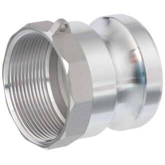 A4 ss CAMLOCK type A male with female thread