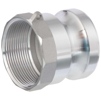 A4 ss CAMLOCK type A male with female thread