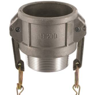 A4 ss CAMLOCK type B female with male thread