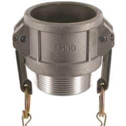 A4 ss CAMLOCK type B female with male thread