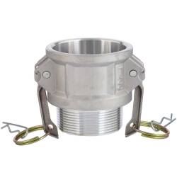 A4 ss CAMLOCK type B female with male thread