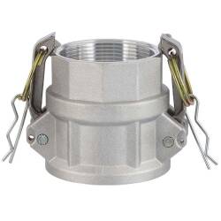 A4 ss CAMLOCK type D female with female thread