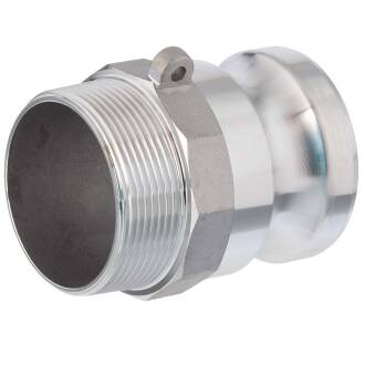 A4 ss CAMLOCK type F male with male thread