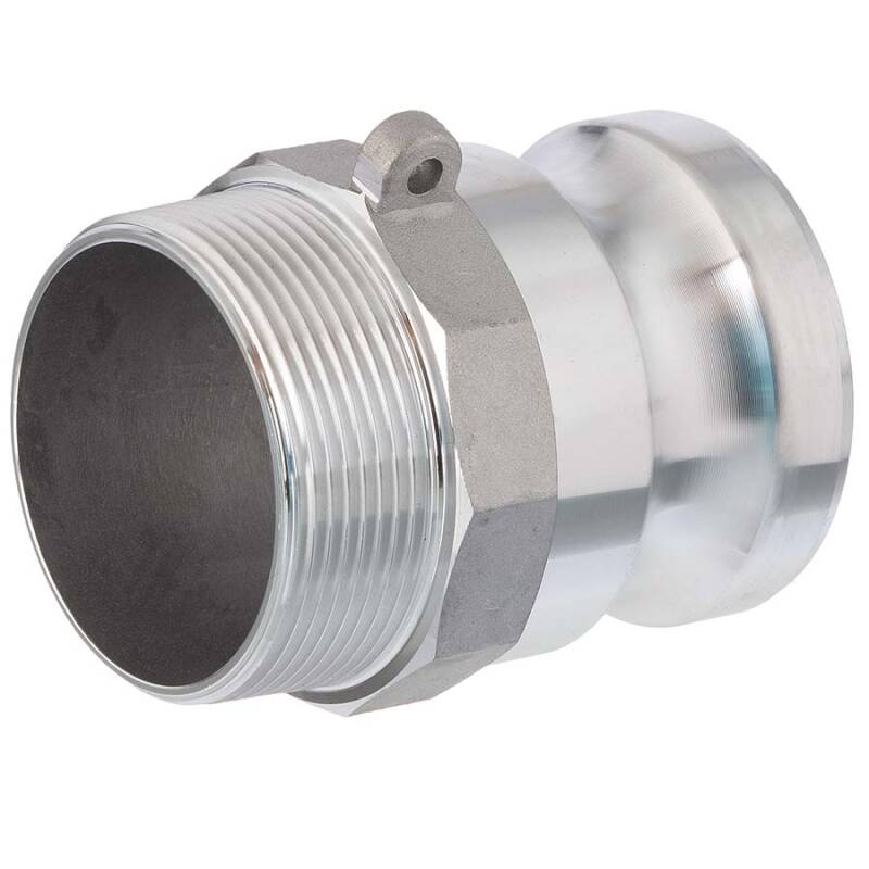 Camlock Maschio ISO 100E In Acciaio Inox 316 – Attacco A Tubo 1 Pollice, Per Manicotto, Marca ISI, Codice M82-SS10E-RD