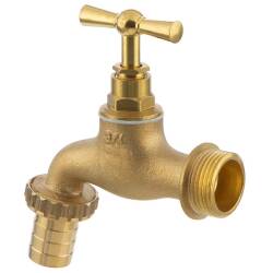 Messing Wasserhahn mit Aufschraubt&uuml;lle