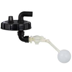 IBC Container Deckel mit Schwimmerventil und &Uuml;berf&uuml;llsicherung S 165*7 | DN 150 Set