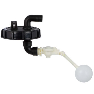 Upper cap with floating ball and overfill protection