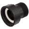 PP female/male threaded socket with nut