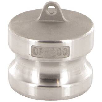 A4 ss CAMLOCK type DP male end cap