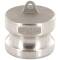 A4 ss CAMLOCK type DP male end cap
