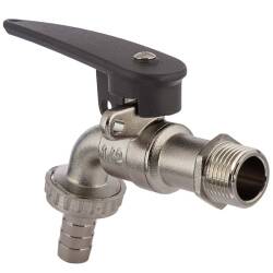 Messing Wasserhahn mit Seitenverriegelung