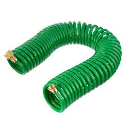 Gartenschlauch Spiralschlauch Messing Anschluss