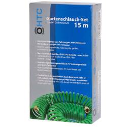 Gartenschlauch Spiralschlauch Messing Anschluss