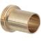 Messing Schlauchtülle flachdichtend,  Aussengewinde ohne Achtkant x Tülle