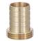 Messing Schlauchtülle flachdichtend,  Aussengewinde ohne Achtkant x Tülle