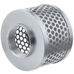 Ansaugkorb Stahl verzinkt, Innengewinde