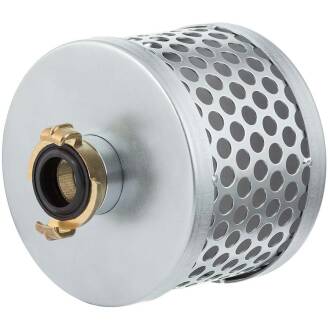 Ansaugkorb Stahl verzinkt, GEKA-Kupplung