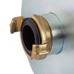 Ansaugkorb Stahl verzinkt, GEKA-Kupplung