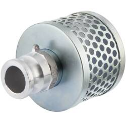 Ansaugkorb Stahl verzinkt, Aluminium Kamlock