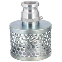 Ansaugkorb Stahl verzinkt, Aluminium Kamlock