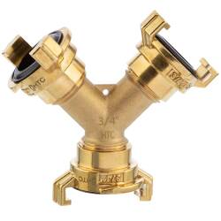 HTC&copy; Schnellkupplung Y-Verteiler nicht regelbar Aussengewinde