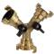 HTC© Quick coupling Claw coupling Y-distributor 3-way quick coupling GEKA similar,2-way adjustable