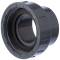 PVC-U 2/3 Verschraubung kurz flachdichtend, Überwurfmutter x Einlegeklebemuffe 2" x 40mm