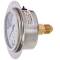 HTC© Einbaumanometer 2" Außengewinde 0 - 16bar Glycerinfüllung axial zentriert 1/4"