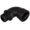 PP female/male threaded 90° elbow 1/2", 10-pack