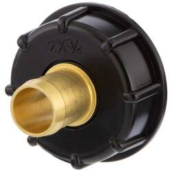 IBC container coupling with QuickConnector joint...